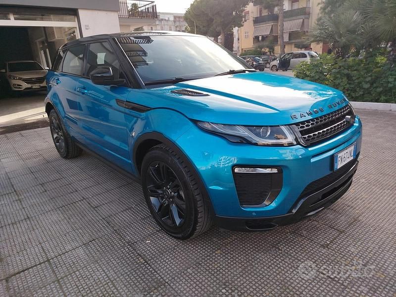 Usata Land Rover Range Rover evoque Landmark 180 CV (132 kW) 2018 Blu SUV