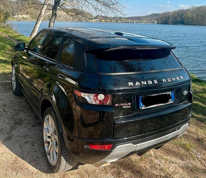 Usata Land Rover Range Rover evoque Dynamic 190 CV (139 kW) 2014 Blu SUV