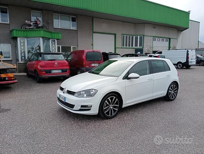 Usata VW Golf VII Highline 150 CV (110 kW) 2015 Bianco Berlina
