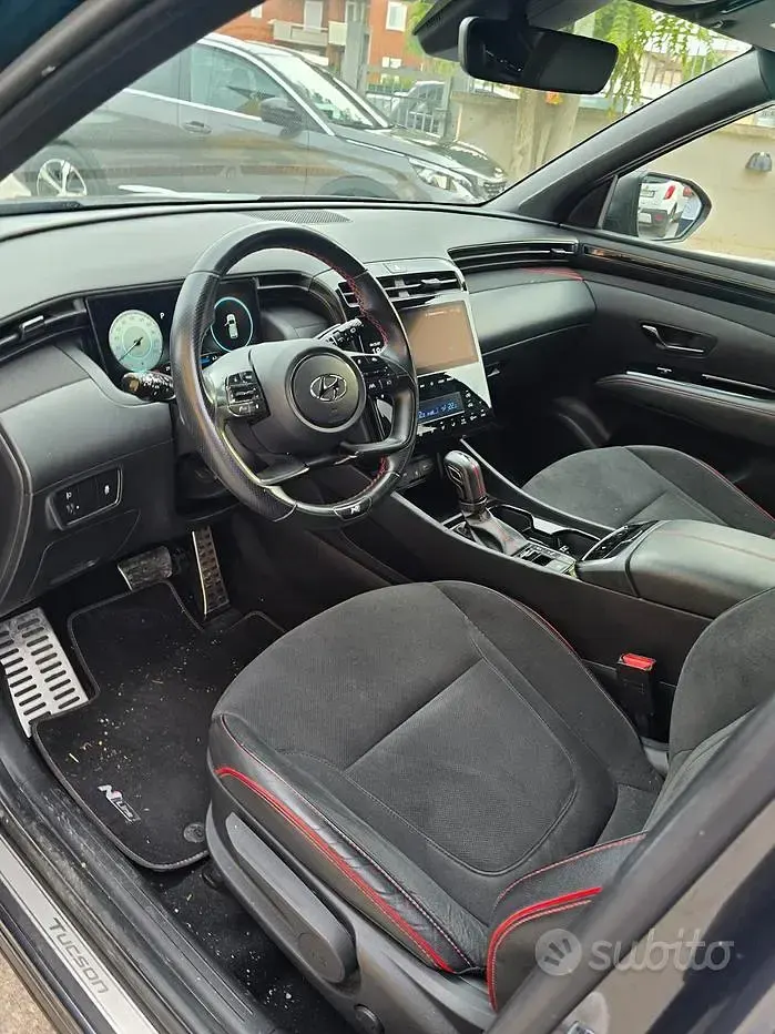 Usata Hyundai Tucson N Line 136 CV (100 kW) 2021 Grigio SUV