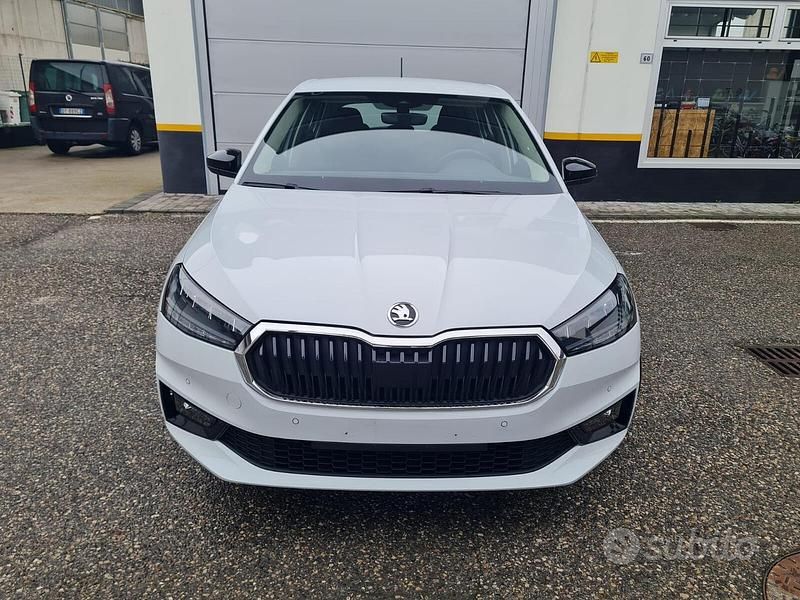 Usata Skoda Fabia Selection 95 CV (69 kW) 2025 Bianco Berlina