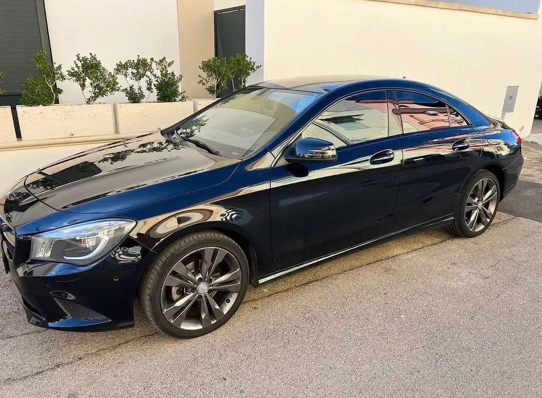 Usata Mercedes CLA200 Premium 136 CV (100 kW) 2014 Nero Coupé