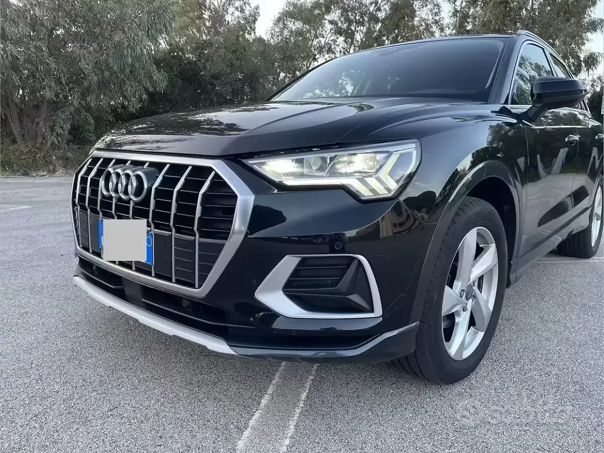 Usata Audi Q3 Advanced 150 CV (110 kW) 2019 Nero SUV