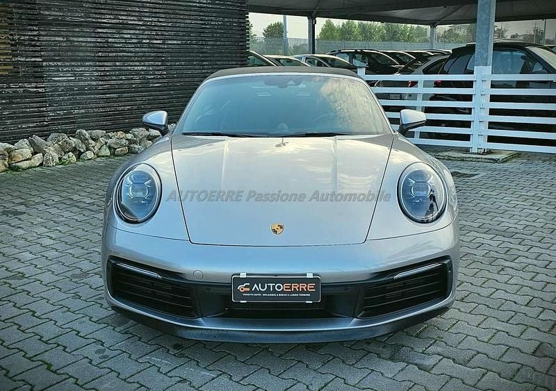 Usata Porsche 911 Carrera Cabriolet 450 CV (330 kW) 2020 Argento Cabrio