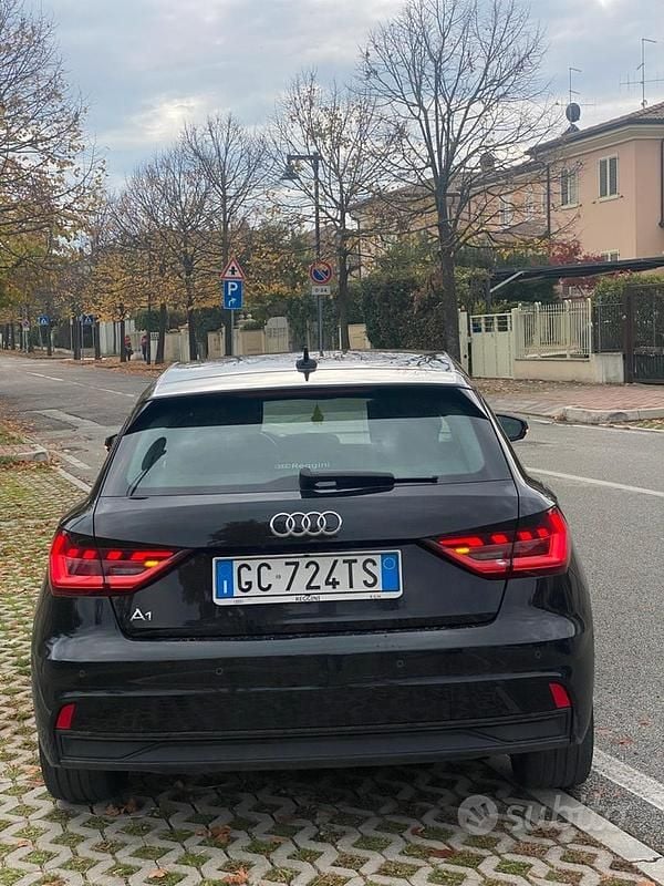 Usata Audi A1 Sportback 95 CV (69 kW) 2020 Nero Utilitaria