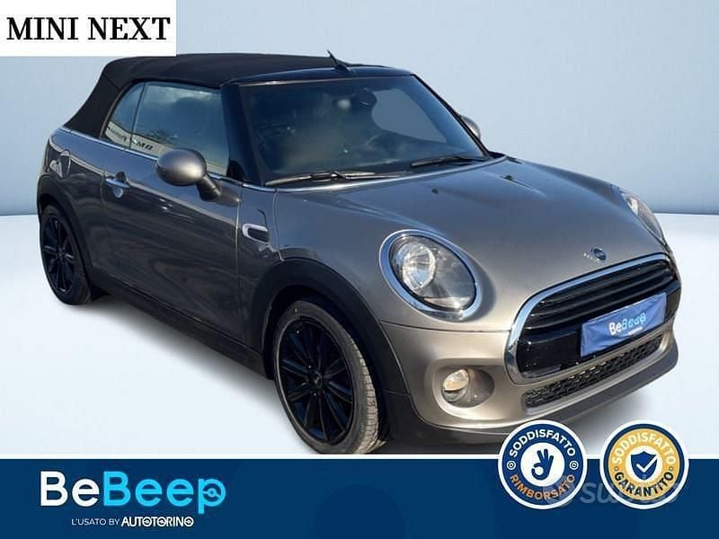 Usata Mini Cooper D Cabriolet 115 CV (84 kW) 2019 Grigio Cabrio