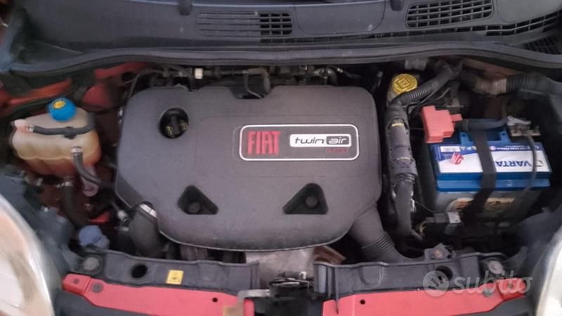 Usata Fiat Panda 85 CV (62 kW) 2012 Rosso Utilitaria