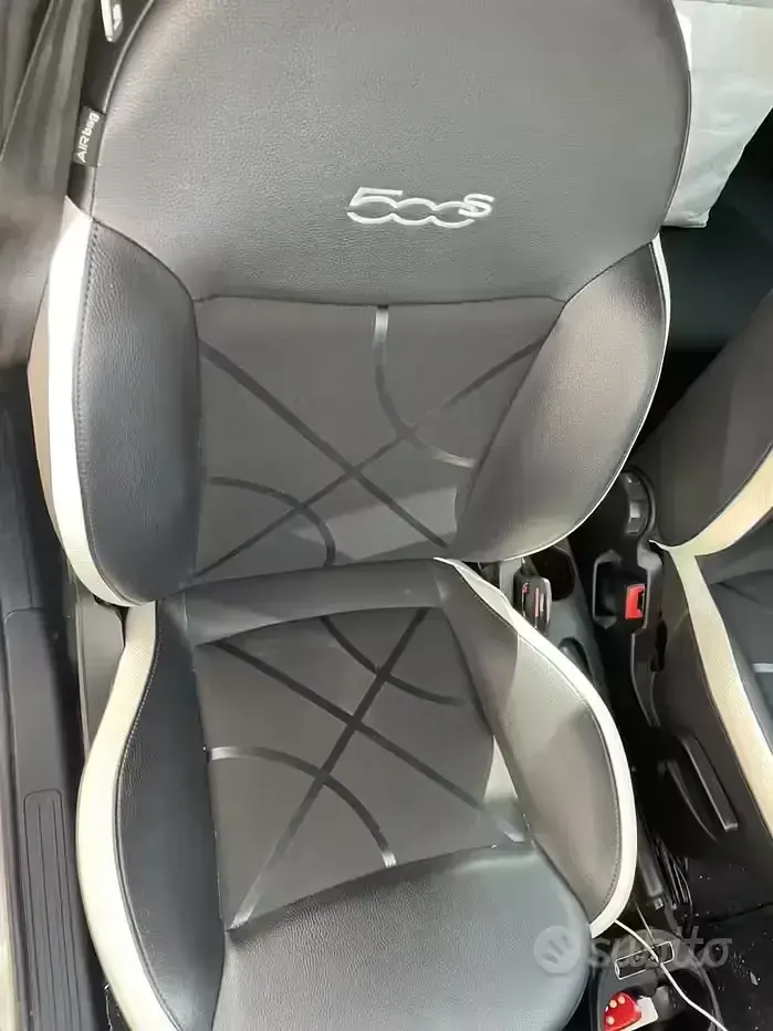 Usata Fiat 500 69 CV (50 kW) 2019 Nero Utilitaria