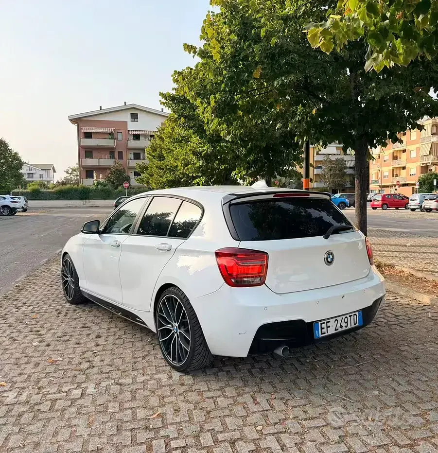 Usata BMW 118 M Sport 143 CV (105 kW) 2012 Bianco Utilitaria