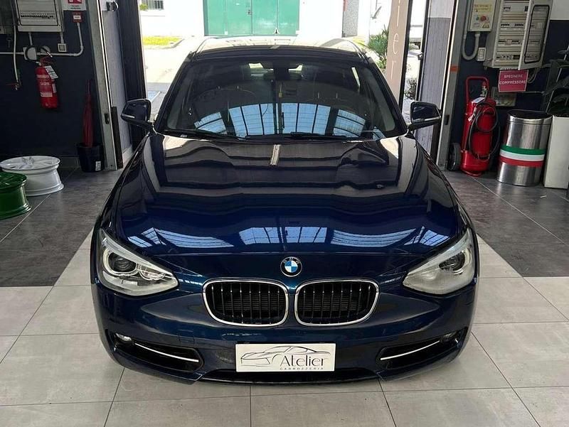 Usata BMW 120 184 CV (135 kW) 2013 Blu/azzurro Utilitaria