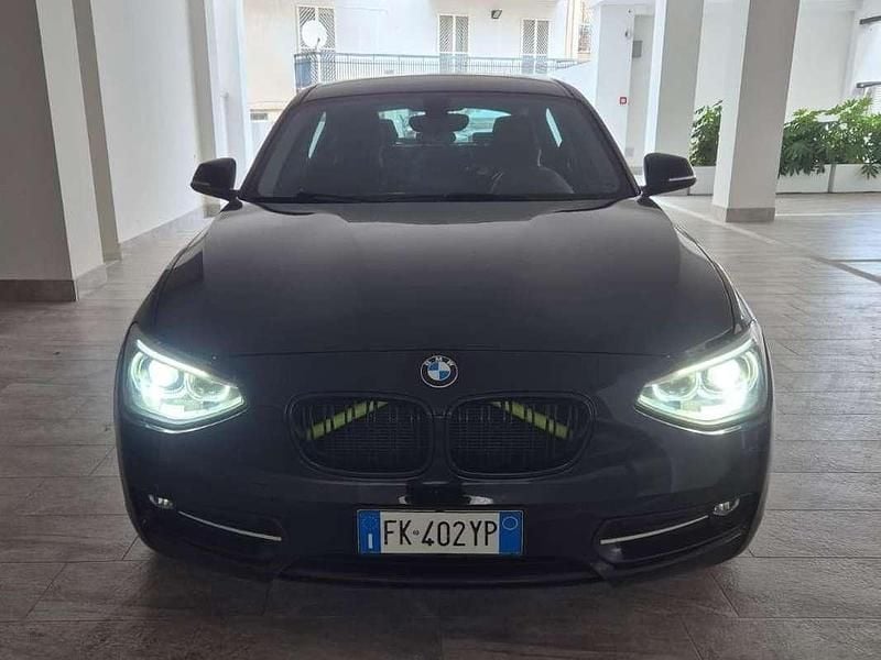 Usata BMW 114 Sport Line 95 CV (69 kW) 2014 Nero Utilitaria