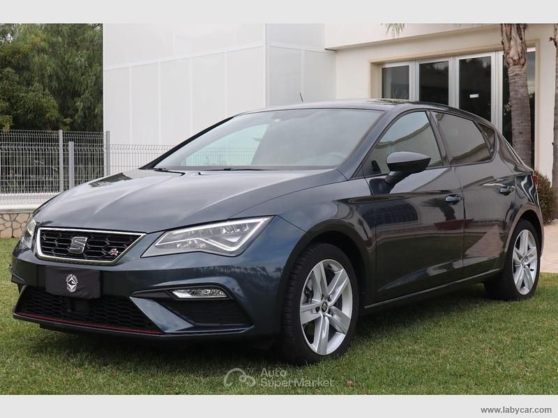 Usata Seat Leon FR 116 CV (85 kW) 2019 Grigio Berlina