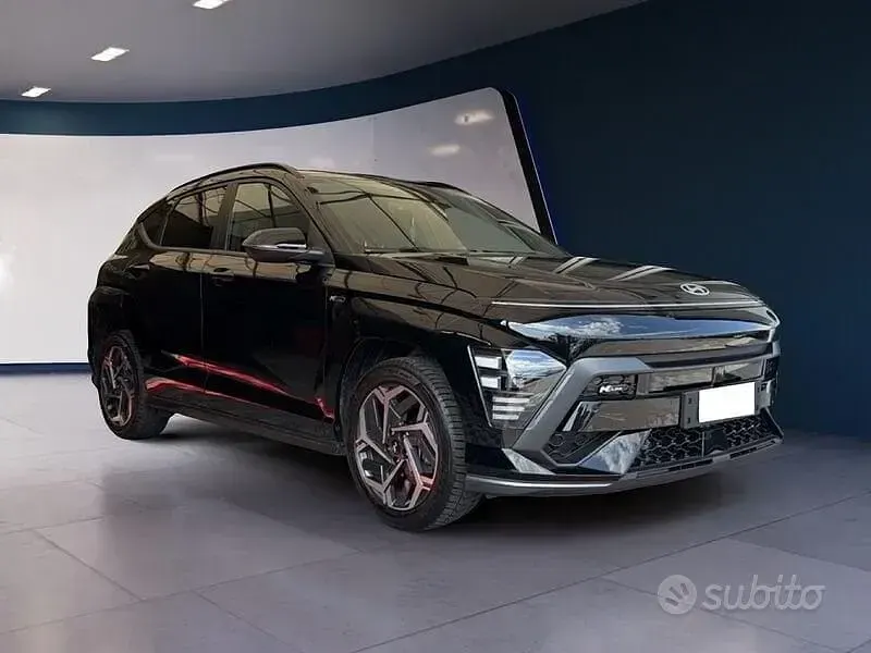 Usata Hyundai Kona N Line 141 CV (103 kW) 2024 Nero SUV