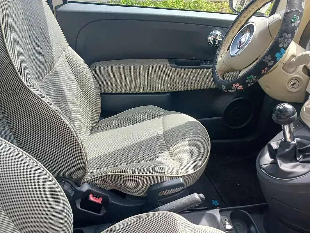 Usata Fiat 500 Lounge 95 CV (69 kW) 2011 Bianco Utilitaria