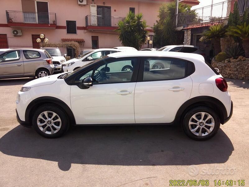 Usata Citroën C3 Feel 102 CV (75 kW) 2019 Bianco Utilitaria