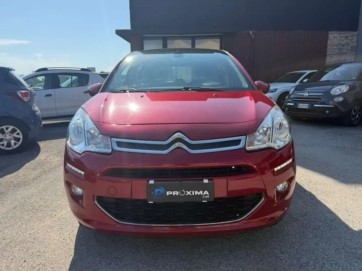 Usata Citroën C3 Exclusive 82 CV (60 kW) 2014 Rosso Berlina