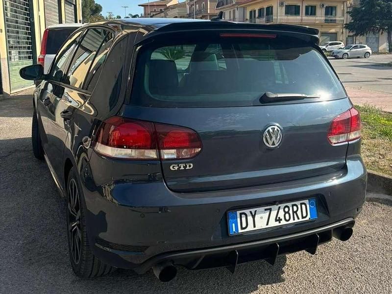 Usata VW Golf VI GTD 170 CV (125 kW) 2010 Blu/azzurro Utilitaria