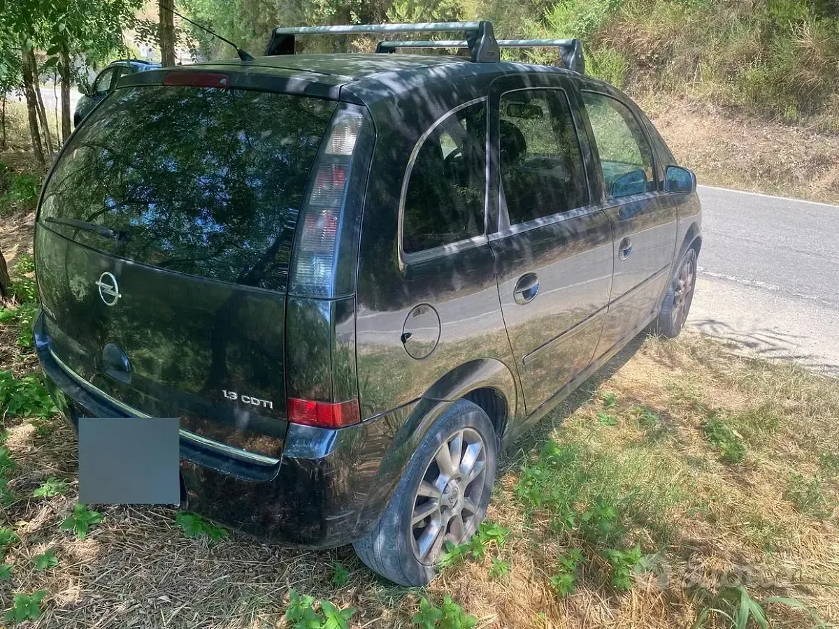 Usata Opel Meriva 75 CV (55 kW) 2007 Nero Monovolume