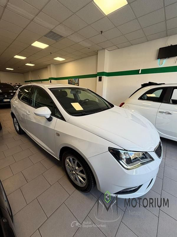 Usata Seat Leon CONNECT 75 CV (55 kW) 2015 Bianco Berlina