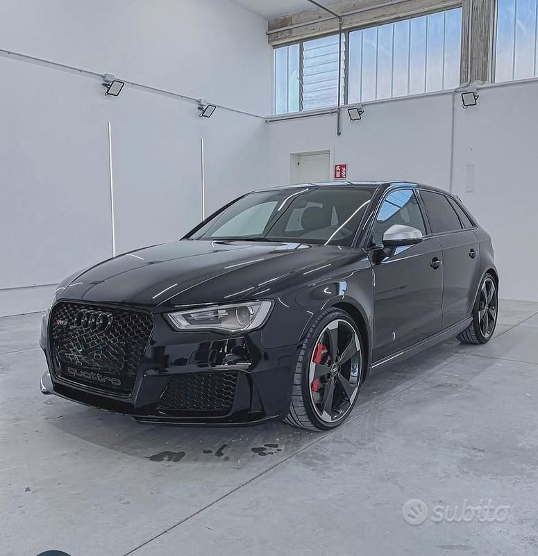 Usata Audi RS3 367 CV (269 kW) 2016 Nero Berlina