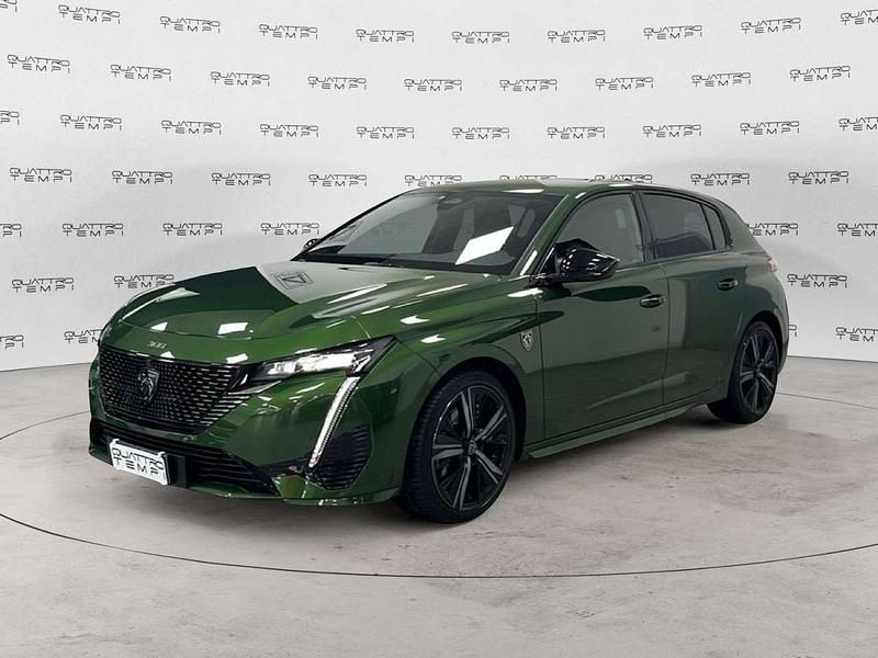 Usata Peugeot 308 GT 131 CV (96 kW) 2022 Verde Utilitaria