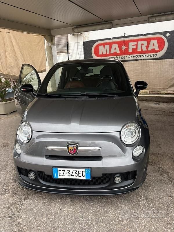 Usata Abarth 595 Turismo 165 CV (121 kW) 2015 Grigio Utilitaria