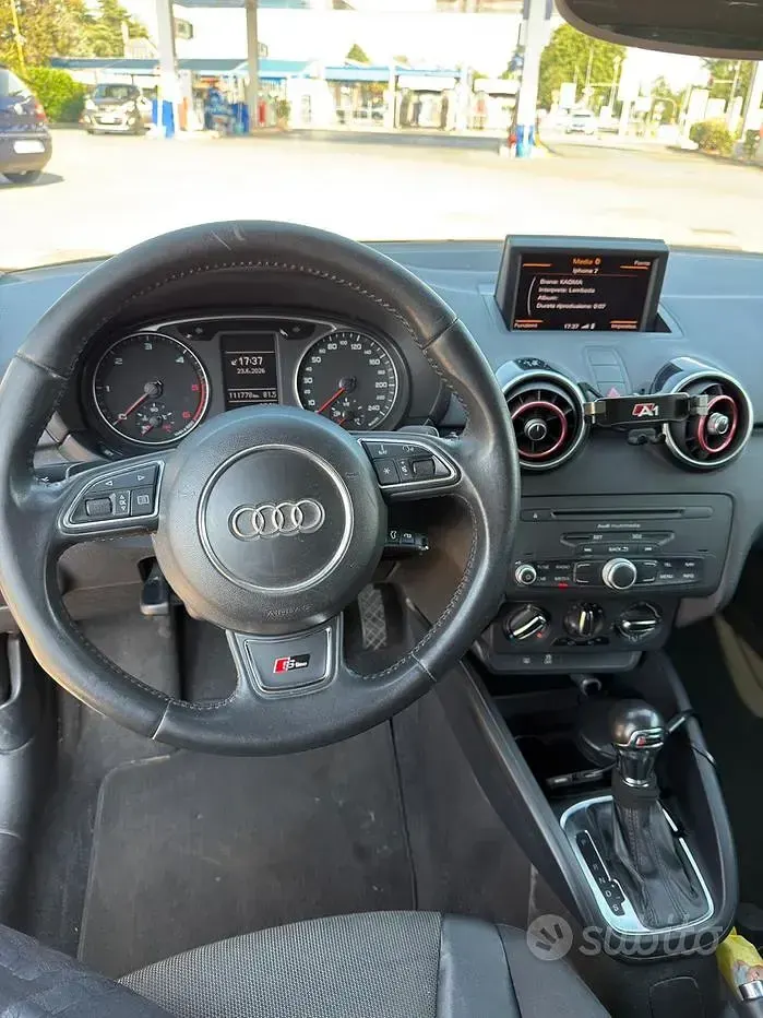 Usata Audi A1 S-Line 90 CV (66 kW) 2014 Nero Utilitaria