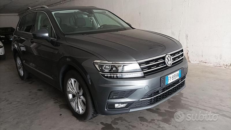 Usata VW Tiguan Advance 150 CV (110 kW) 2019 Grigio SUV