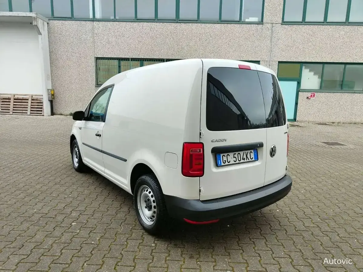 Usata VW Caddy Business 110 CV (80 kW) 2020 Bianco Monovolume