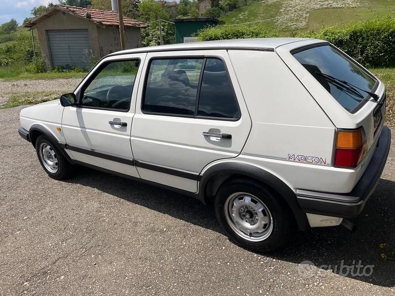 Usata VW Golf II 73 CV (53 kW) 1990 Bianco Utilitaria