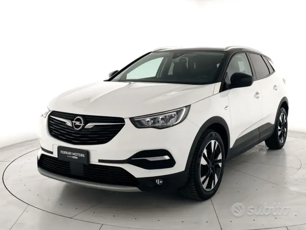 Usata Opel Grandland X Innovation 131 CV (96 kW) 2021 Bianco SUV