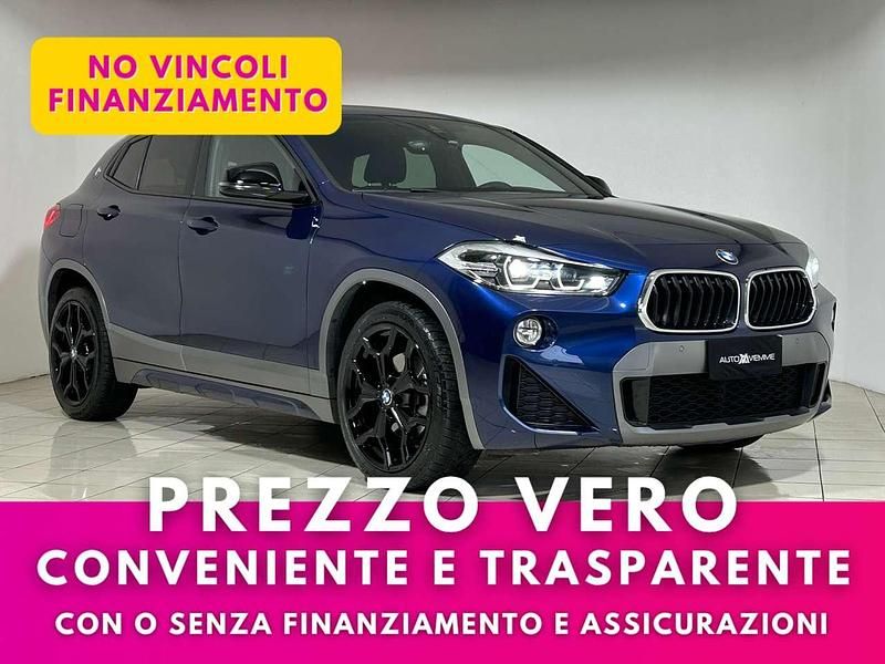 Usata BMW X2 M Sport 150 CV (110 kW) 2018 Blu/azzurro SUV