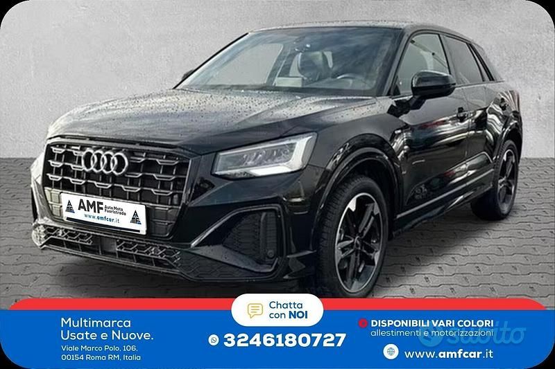 Usata Audi Q2 S-Line 116 CV (85 kW) 2023 Nero SUV