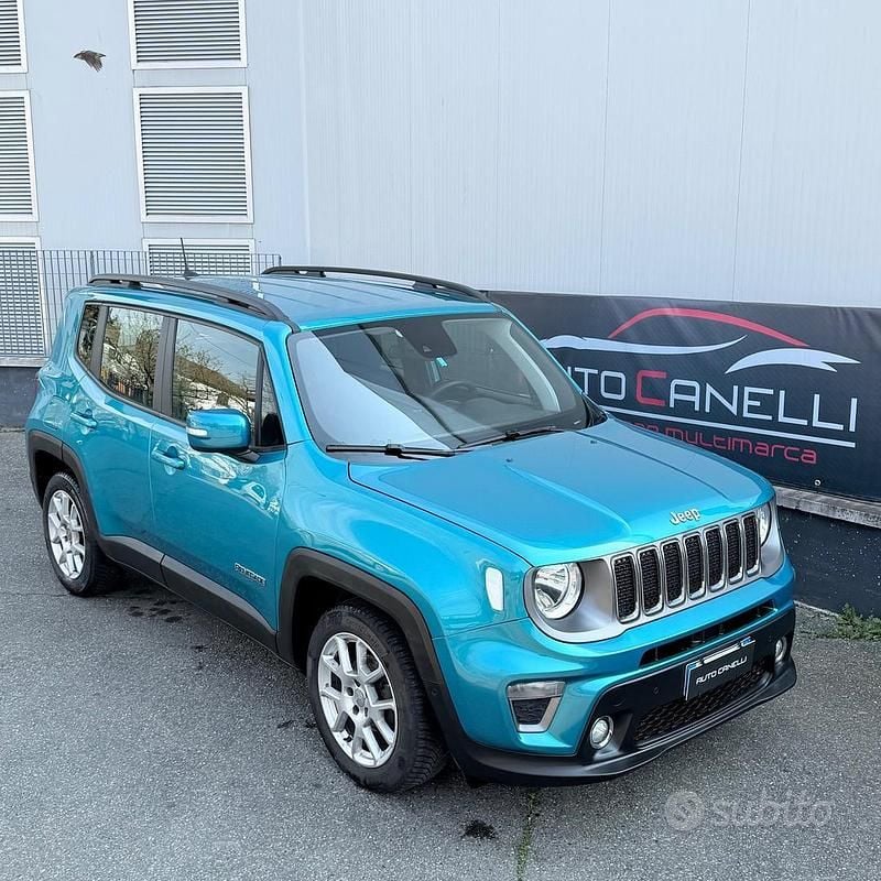 Usata Jeep Renegade Limited 131 CV (96 kW) 2021 Blu SUV