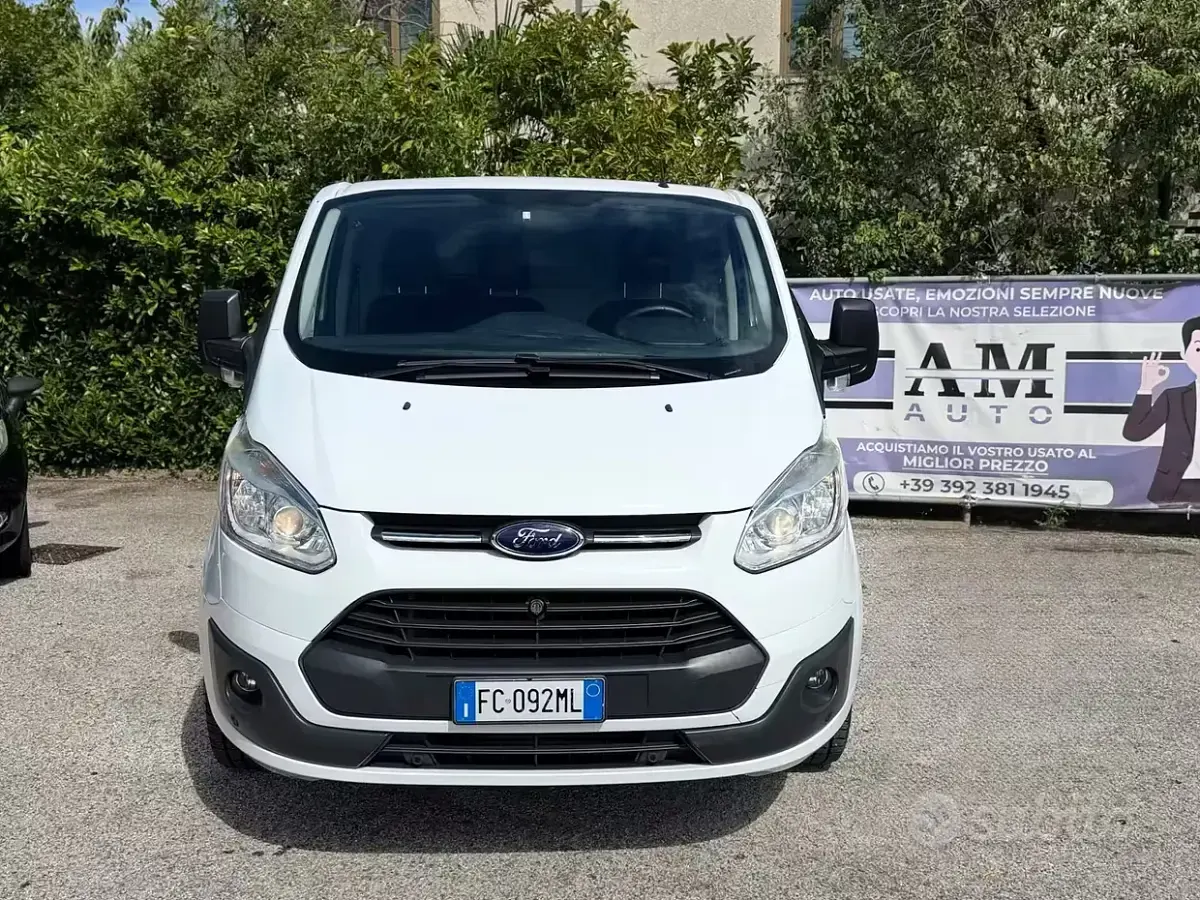 Usata Ford Transit Custom Trend 125 CV (91 kW) 2016 Bianco Berlina