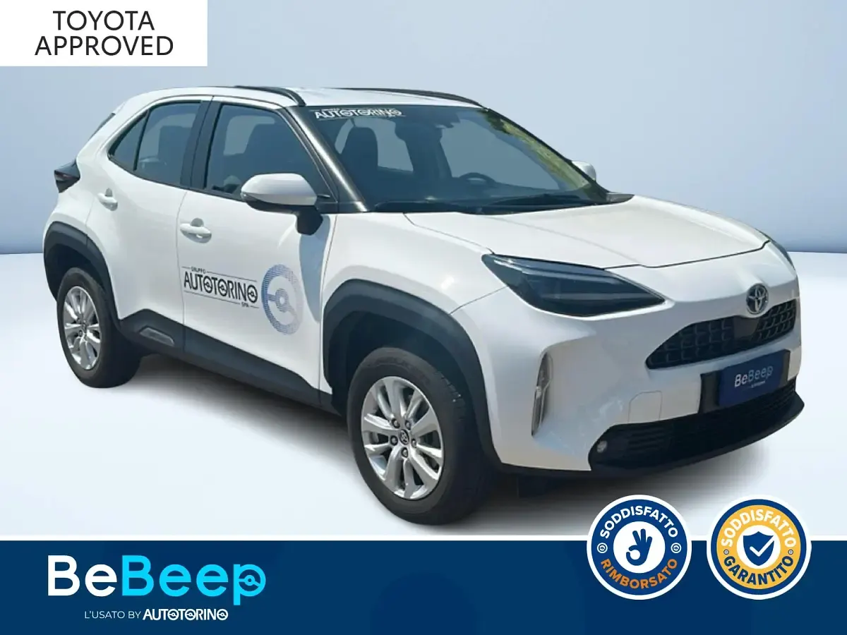 Usata Toyota Yaris Active 92 CV (67 kW) 2023 Bianco pastello Utilitaria