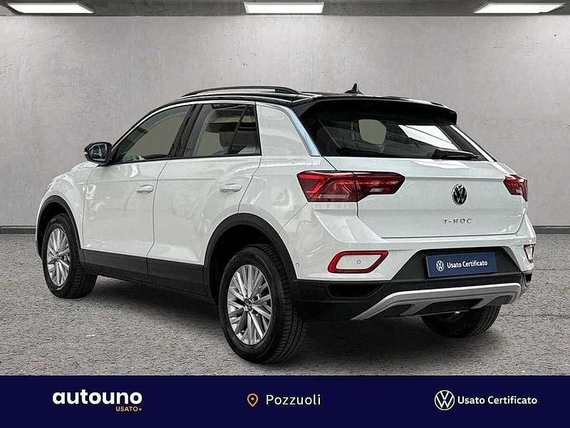 Usata VW T-Roc Life 150 CV (110 kW) 2024 Bianco SUV