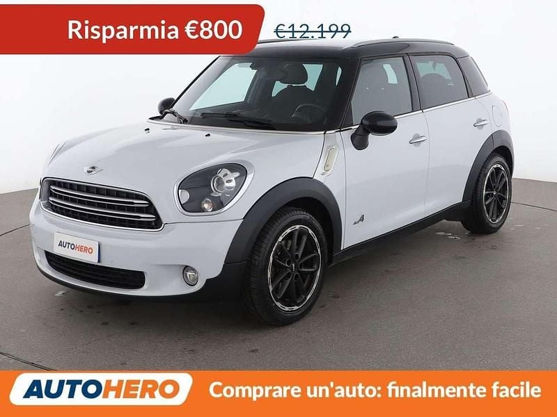Bianco Usata 2015 Mini Cooper D Countryman SUV | 11.399 € (Buon prezzo) - Immagine 1/4