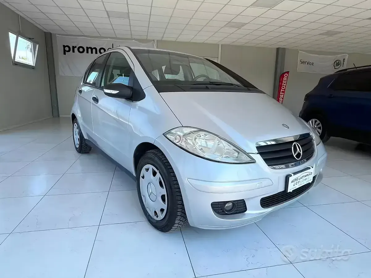 Usata Mercedes A160 Elegance 82 CV (60 kW) 2008 Grigio Berlina