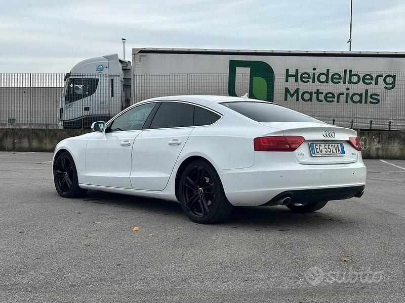 Usata Audi A5 190 CV (139 kW) 2011 Bianco Berlina