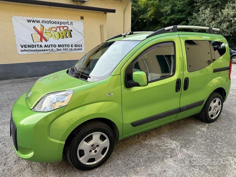 Verde Usata 2010 Fiat Qubo Dynamic Monovolume | 5490 € (Buon prezzo) - Immagine 1/4
