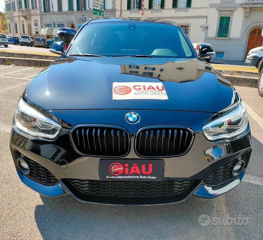 Usata BMW 118 M Sport 136 CV (100 kW) 2017 Nero Utilitaria