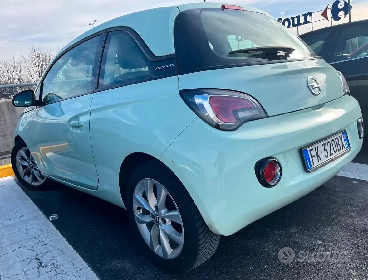 Usata Opel Adam 87 CV (63 kW) 2017 Verde Utilitaria