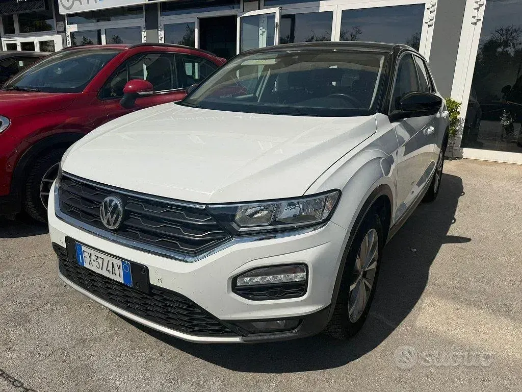 Usata VW T-Roc Style 116 CV (85 kW) 2019 Bianco SUV