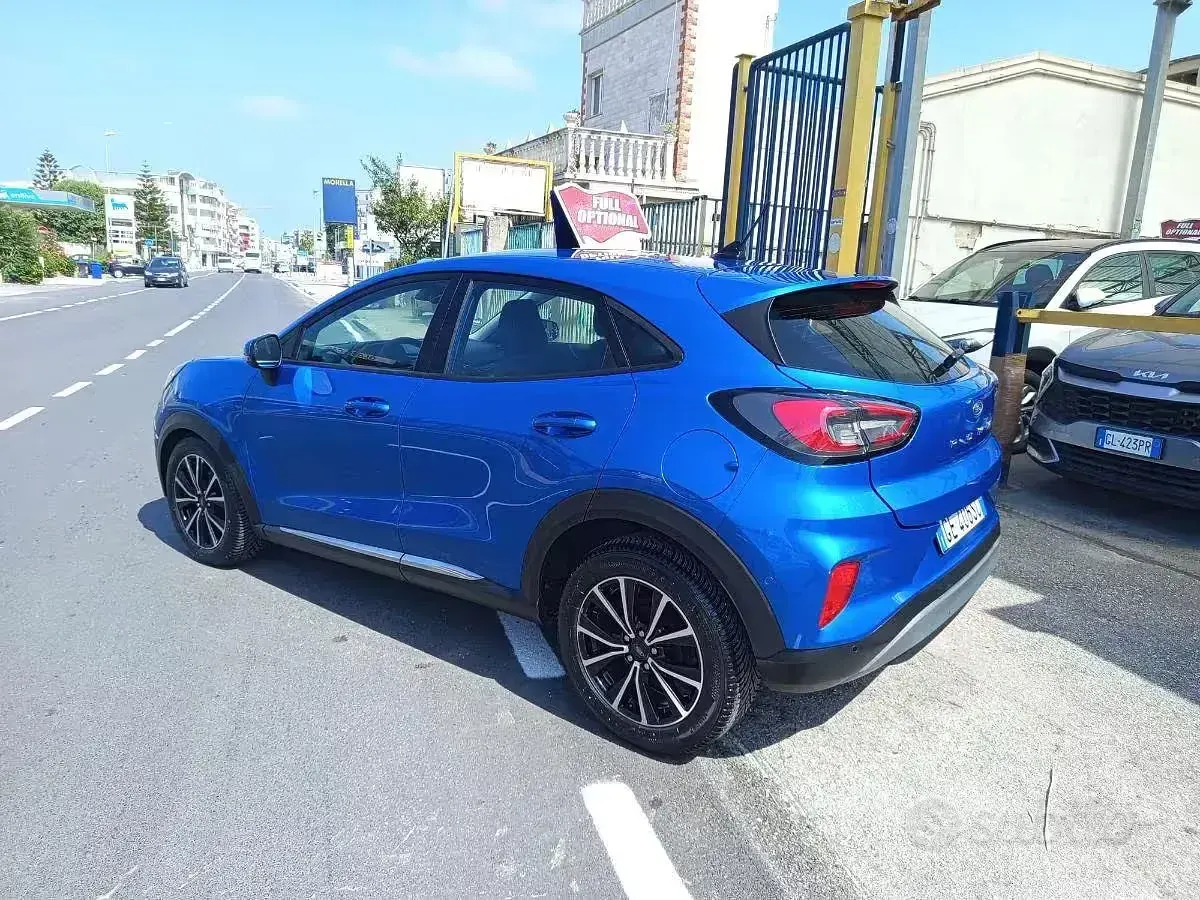 Usata Ford Puma S 120 CV (88 kW) 2021 Blu SUV