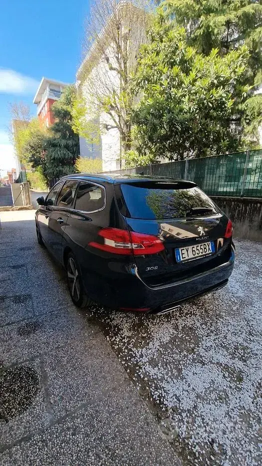 Usata Peugeot 308 SW GT-line 116 CV (85 kW) 2015 Blu Station wagon