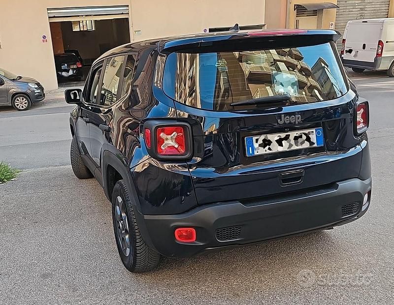 Usata Jeep Renegade 140 CV (102 kW) 2018 Blu SUV