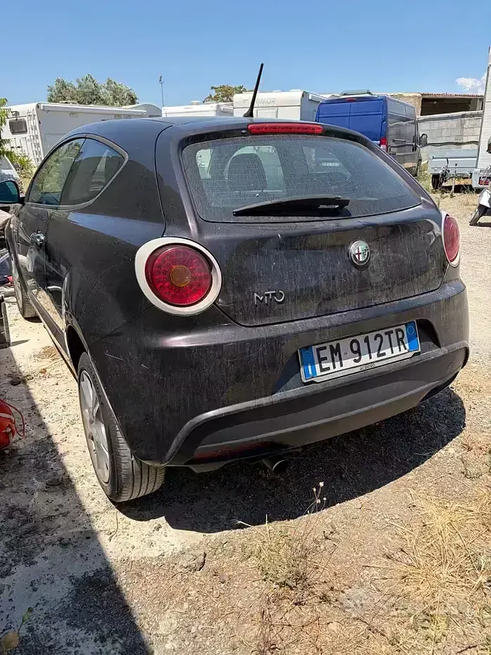 Usata Alfa Romeo MiTo 95 CV (69 kW) 2012 Nero Utilitaria