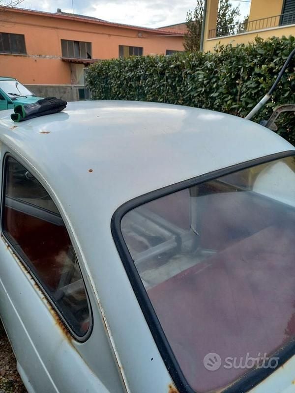 Usata Fiat 850 1960 Bianco Berlina