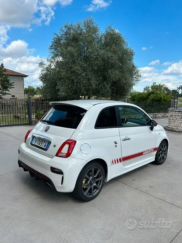Usata Abarth 595 145 CV (106 kW) 2019 Bianco Berlina